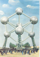 BRUXELLES   ATOMIUM     CARTE ANIMEE  CPSM - Fêtes, événements