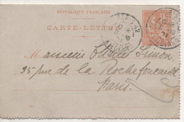 Nr. 2927,  Ganzsache  Frankreich, Paris - Cartoline-lettere