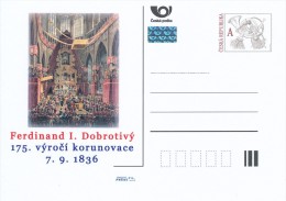Czech Rep. / Postal Stat. (Pre2011/38) Ferdinand I. Dear (1793-1875), 175 Ann. Of The Coronation Of The King Of Bohemia - Cartes Postales