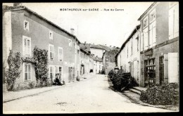 Cpa Du 88  Monthureux Sur Saone  -- Rue Du Caron   PZ1 - Monthureux Sur Saone