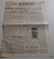 La Dépêche De Paris Du 27 Avril 1945. - Französisch