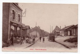 Cpa 62 - Avion - Rue De Marseille - Avion