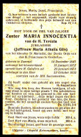ZUSTER Maria Innocentia Maria GILS ° Zammel Geel 1845 + 1933 Mariadal Oosterlo Gheel - Religion & Esotericism