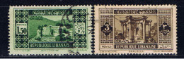 RL+ Libanon 1930 Mi 173 175 Landschaften - Used Stamps