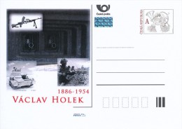 Czech Rep. / Postal Stat. (Pre2011/42) Václav Holek (1886-1954) Czech Weapons Designer - Postkaarten