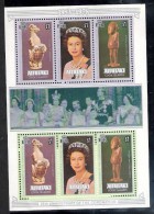 011204 Sc 166d MNH 25TH ANNIVERSARY CORRONATION OF QUEEN ELIZABETH II - Aitutaki