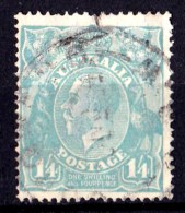 Australia 1920 King George V 1/4d Single Crown Watermark Used - - Oblitérés