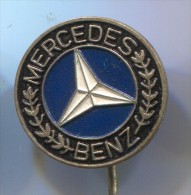 MERCEDES BENZ - Car, Auto, Vintage Pin, Badge - Mercedes