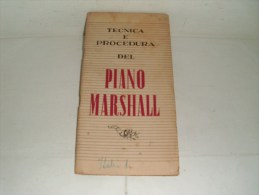 PIANO  MARSHALL - Old Books