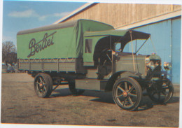 Fondation De L´automobile Marius Berliet, Lyon, Camion Berliet Type C.B.A., Année 1914, Carrosserie "Armée", TBE - Trucks, Vans &  Lorries