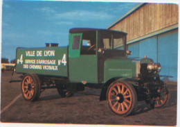 Fondation De L´automobile Marius Berliet, Lyon, Camion Berliet Type CAD, Année 1911, Citerne D'arrosage, TBE - Camions & Poids Lourds