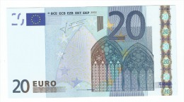 20 EURO L FINLANDIA  G014I5 EURONOTE  BILLET BANCONOTA TRICHET UNC FDS RARA - 20 Euro