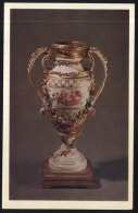 Vase-Porcelain With Overglaze Painted-Saint Peterburg-porcelain Factory-unused,perfect Shape - Porcelaine