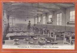 Carte Postale 59. Wormhoudt Le Préventorium  Un Réfectoire  Trés Beau Plan - Wormhout