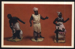 Negroes-imperial Porcelain Factory-saint Petersburg-unused,perfect Shape - Porseleinkaarten