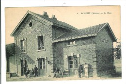 ACHEUX - La Gare - Acheux En Amienois