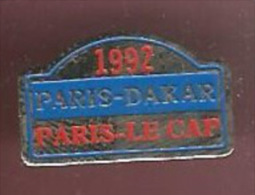 39826-pin's.rallye .Paris Dakar.Paris Le Cap.signé A.B. - Rallye