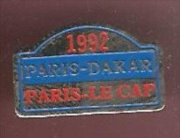 39826-pin's.rallye .Paris Dakar.Paris Le Cap.signé A.B. - Rally