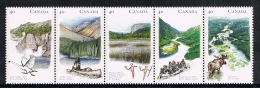 RB 1003 -  Canada MNH Stamps  - Rivers Forests & Butterflies  - Cat £11 + - Unused Stamps