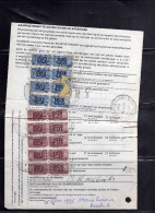 ITALIA REPUBBLICA  ITALY REPUBLIC 1955 - 1979 PACCHI POSTALI PARCEL POST LIRE 20 X5 100 X4 300  BOLLETTINO - Postpaketten