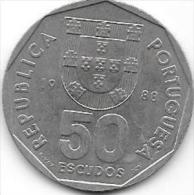 PORTUGAL - 1988 - 50 Escudos - Portugal