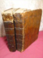 ABBE ANNIBAL ANTONINI DICTIONNAIRE FRANCAIS,LATIN & ITALIEN Annibal Antonini 2/2 Vols In-4 - Ante 18imo Secolo