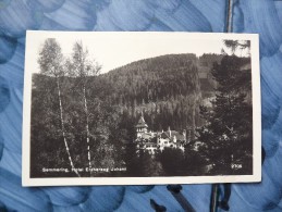 CARTOLINA Di SEMMERING  NON  VIAGGIATA  A9120   HOTEL - Neunkirchen