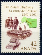 CANADA 1992 ROUTE DE L'ALASKA LUXE ** - Eventi E Commemorazioni