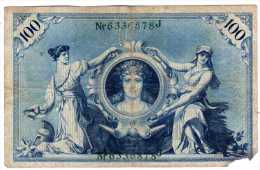 ALLEMAGNE, Billet De Banque République De Weimar - Reichsbanknote  Type 1922 - 100 Mark - Sammlungen