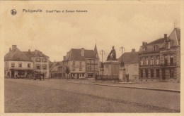 Philippeville - Grand'Place Et Banque Nationale - 1935 - Philippeville