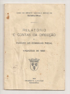 Bombarral - Caixa De Crédito Agrícola Mútuo - Relatório E Contas Da Direcção, 1955. Leiria. - Libros Antiguos Y De Colección