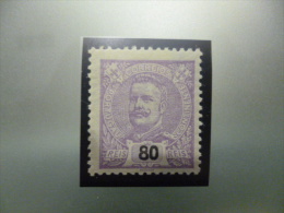 D.CARLOS I - Unused Stamps