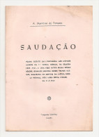 Guarda - Saudação Por A. Monteiro Da Fonseca - Poesia