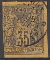 #71# COLONIES GENERALES N° 45 Oblitéré Saigon (Cochinchine) - Sage