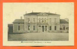 Dpt  52  Juzennecourt  "  La Mairie  " Mini Carte 131mm X 82mm - Juzennecourt