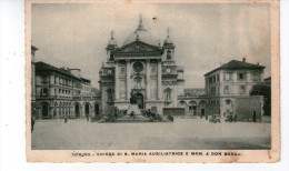 Torino - Chiesa Di S. Maria Ausiliatrice E Monum. A Don Bosco - Églises