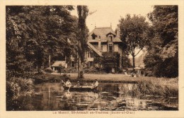 CPA  -   LE  MESNIL  -  SAINT  ARNOULT  EN  YVELINES  (78)    (Barque Sur Le Plan D'eau) - St. Arnoult En Yvelines