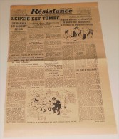 Résistance Du 19 Avril 1945 - Französisch