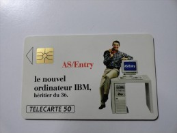 RARE : IBM 2 AS ENTRY USED CARD ISSUE 1000Ex - Privat