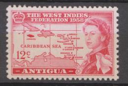 Antigua, 1958, SG 137, Mint Hinged - 1858-1960 Colonia Británica