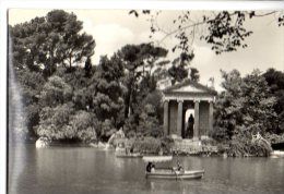 ROMA 1955 - VILLA BORGHESE - IL GIARDINO DEL LAGO - C565 - Parchi & Giardini