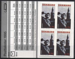 Dänemark 1995 Europa: Frieden Und Freiheit 1100 MH Postfrisch (D14347) - Booklets