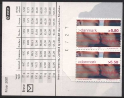 Dänemark 2001Jugendkultur 1282 MH Postfrisch (D14263) - Markenheftchen