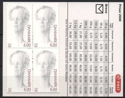 Dänemark 2000 60. Geb. Von Königin Margrethe II. 1238 MH Postfrisch (D14273) - Postzegelboekjes