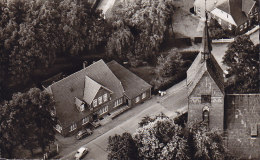 Germany PPC Hotel Wilhelms Lüneburger Heide 3045 Bispingen Echte Luft Foto (2 Scans) - Lüneburger Heide