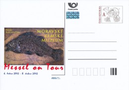 Czech Rep. / Postal Stat. (Pre2012/03) Exhibition "Messel On Tour" - Palaeoperca Proxima - Cartes Postales