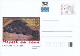 Czech Rep. / Postal Stat. (Pre2012/03) Exhibition "Messel On Tour" - Palaeoperca Proxima - Fossiles