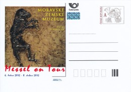 Czech Rep. / Postal Stat. (Pre2012/04) Exhibition "Messel On Tour" - Darwinius Massilae - Fossiles