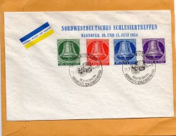 Berlin 1954 Cover - Cartas & Documentos