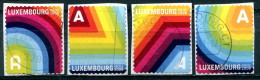 Luxembourg 2008 - YT 1745 à 1749 (o) Sur Fragment - Gebraucht